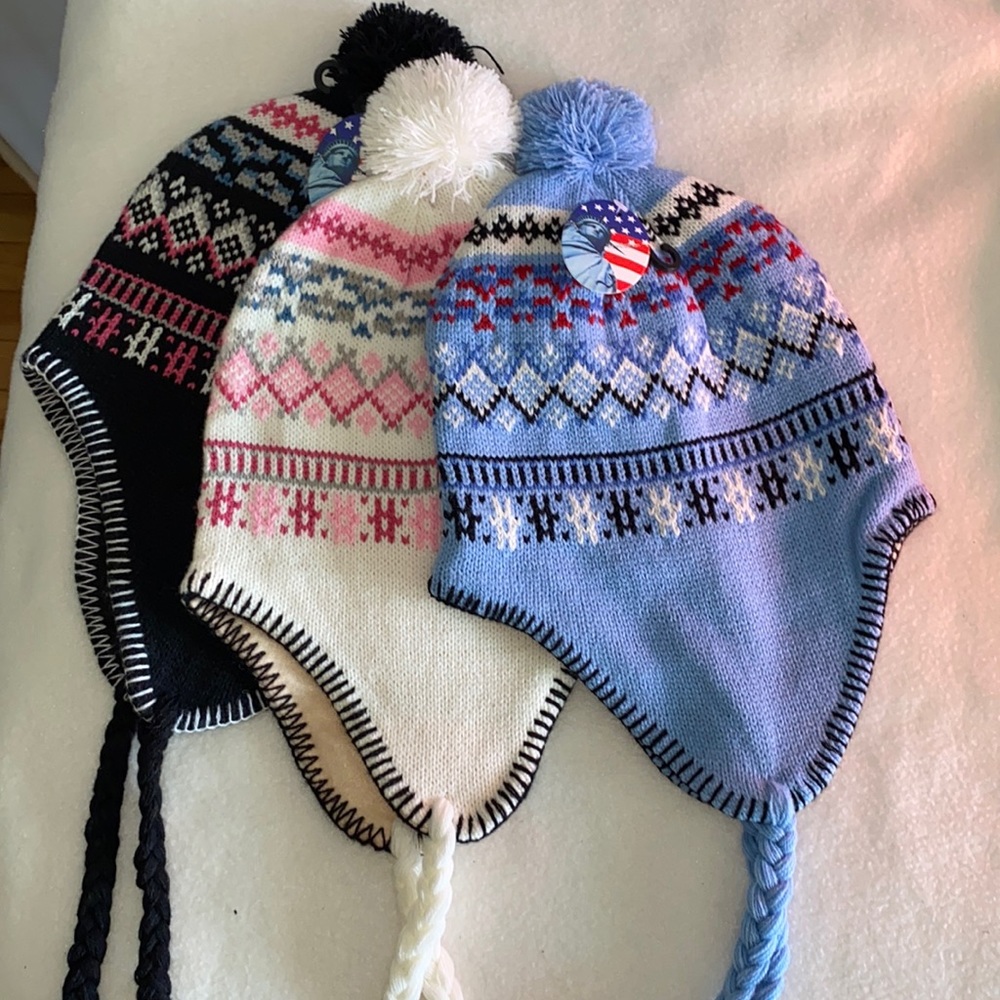 All 3 for $15 Kids winter hats